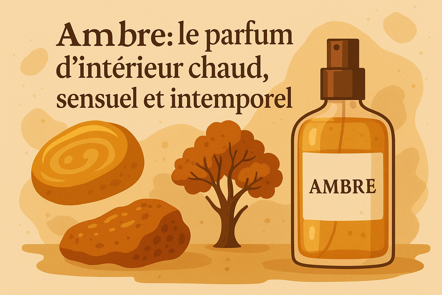 L'air de badine parfum d'intérieur parfum d'ambiance - spray ambre
