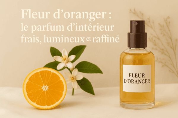 Fleur d'oranger spray badine parfum d'ambiance, pulvérisateur parfum d'intérieur