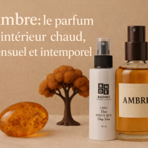 L air de Badine Fleur spray parfumé brume ambre
