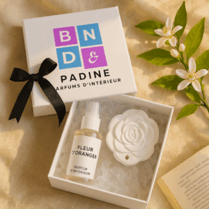 céramique parfumée fleur d'oranger spray badine parfum d'ambiance, pulvérisateur