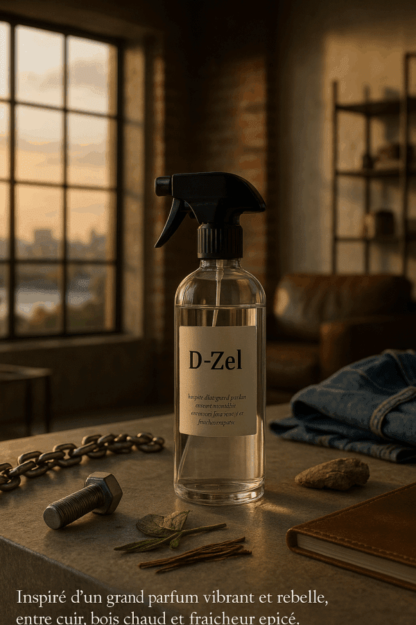 spray D-Zel diesel, musc spray badine parfum d'ambiance, pulvérisateur parfum d'intérieur