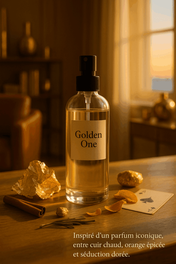 spray golden one, one million, paco rabanne, musc spray badine parfum d'ambiance, pulvérisateur parfum d'intérieur