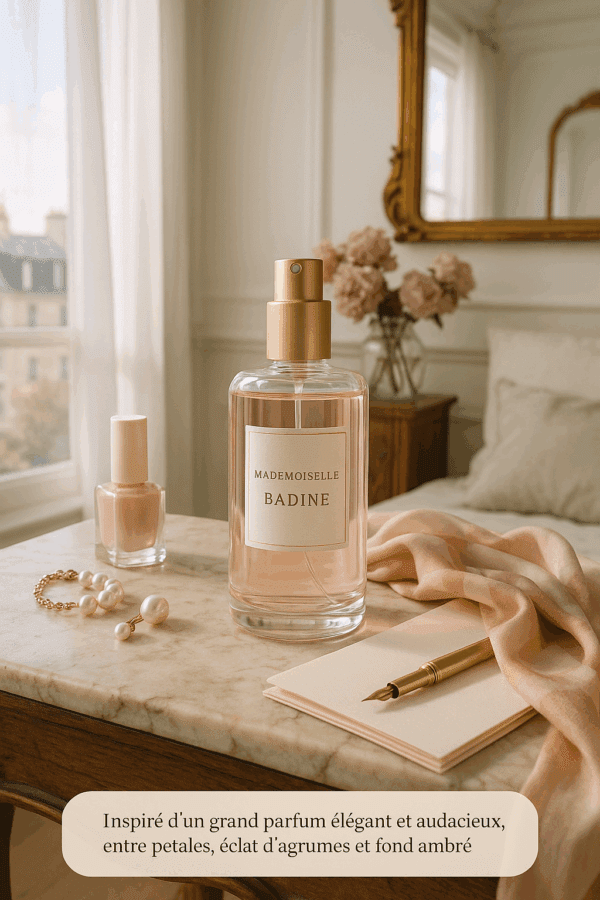 spray Mademoiselle Badine Mademoiselle Coco, musc spray badine parfum d'ambiance, pulvérisateur parfum d'intérieur