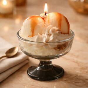 L'Air de Badine concentration Bougie parfumée ambre parfum platre parfumé