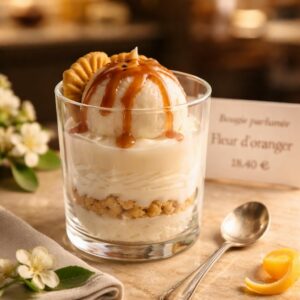 L'Air de Badine concentration bibliothèque parfum Bougie parfumée fleur d'oranger parfumé