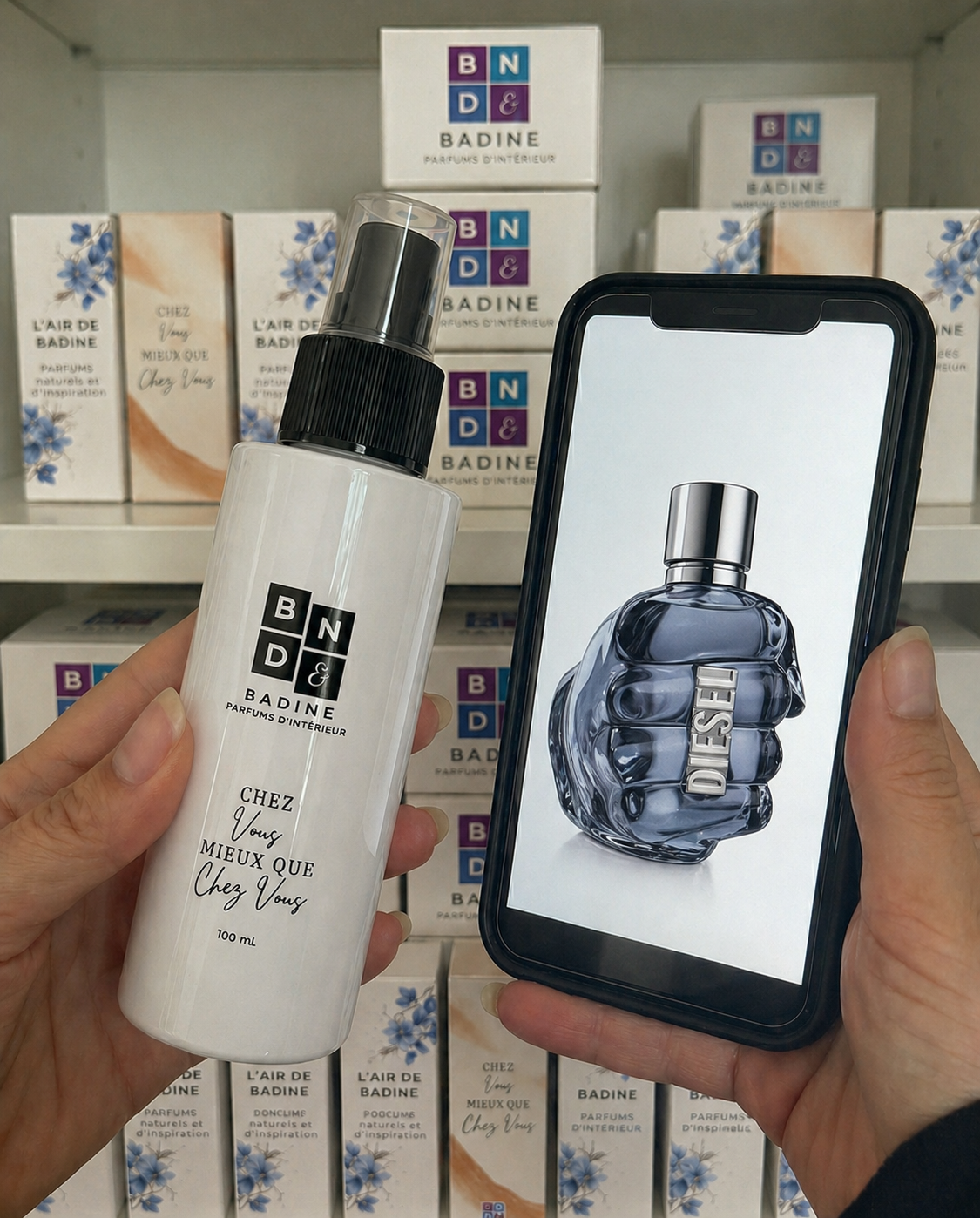 Spray parfumé D-Zel – Rebelle en cuir