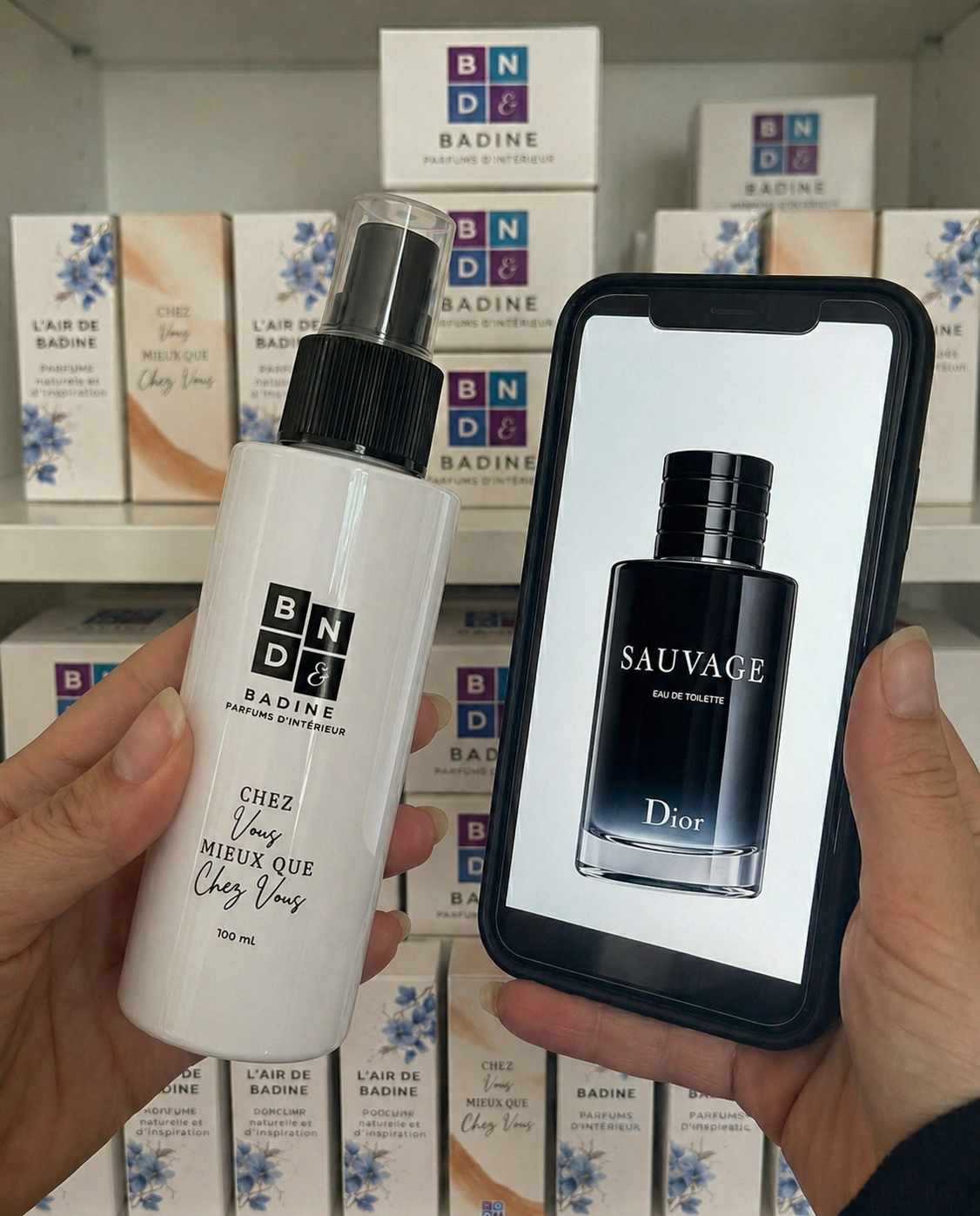 Spray parfumé Bleu Féroce – Bergamote boisée