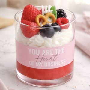 L'Air de Badine concentration Bougie parfumée fruits rouges parfum platre parfumé