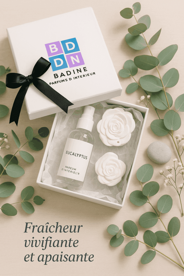 céramique parfumée eucalyptus spray badine parfum d'ambiance, pulvérisateur