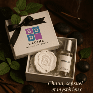céramique parfumée patchouli spray badine parfum d'ambiance, pulvérisateur