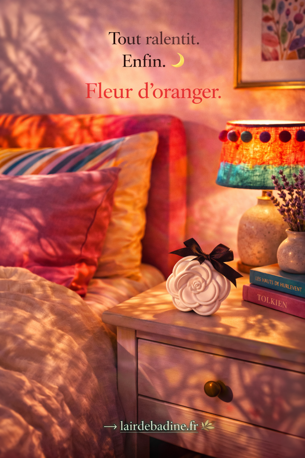 L'air de badine platre parfumé linge propre voiture fleur d'oranger