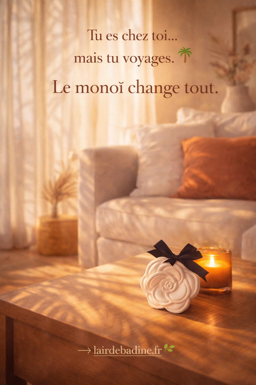 L'air de badine platre parfumé linge propre voiture monoi