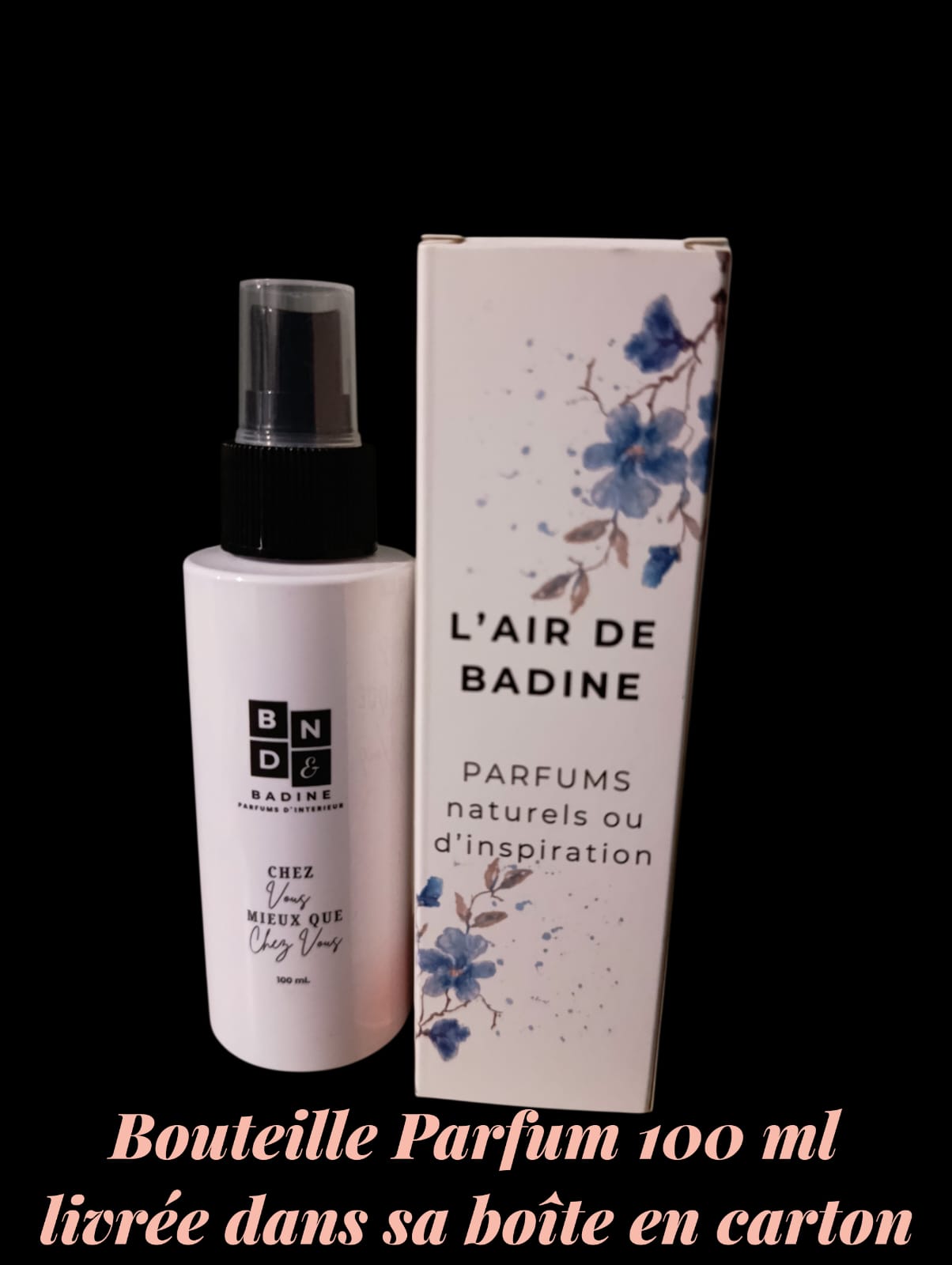 Spray parfumé Black Addict – Café noir et fleur d’oranger