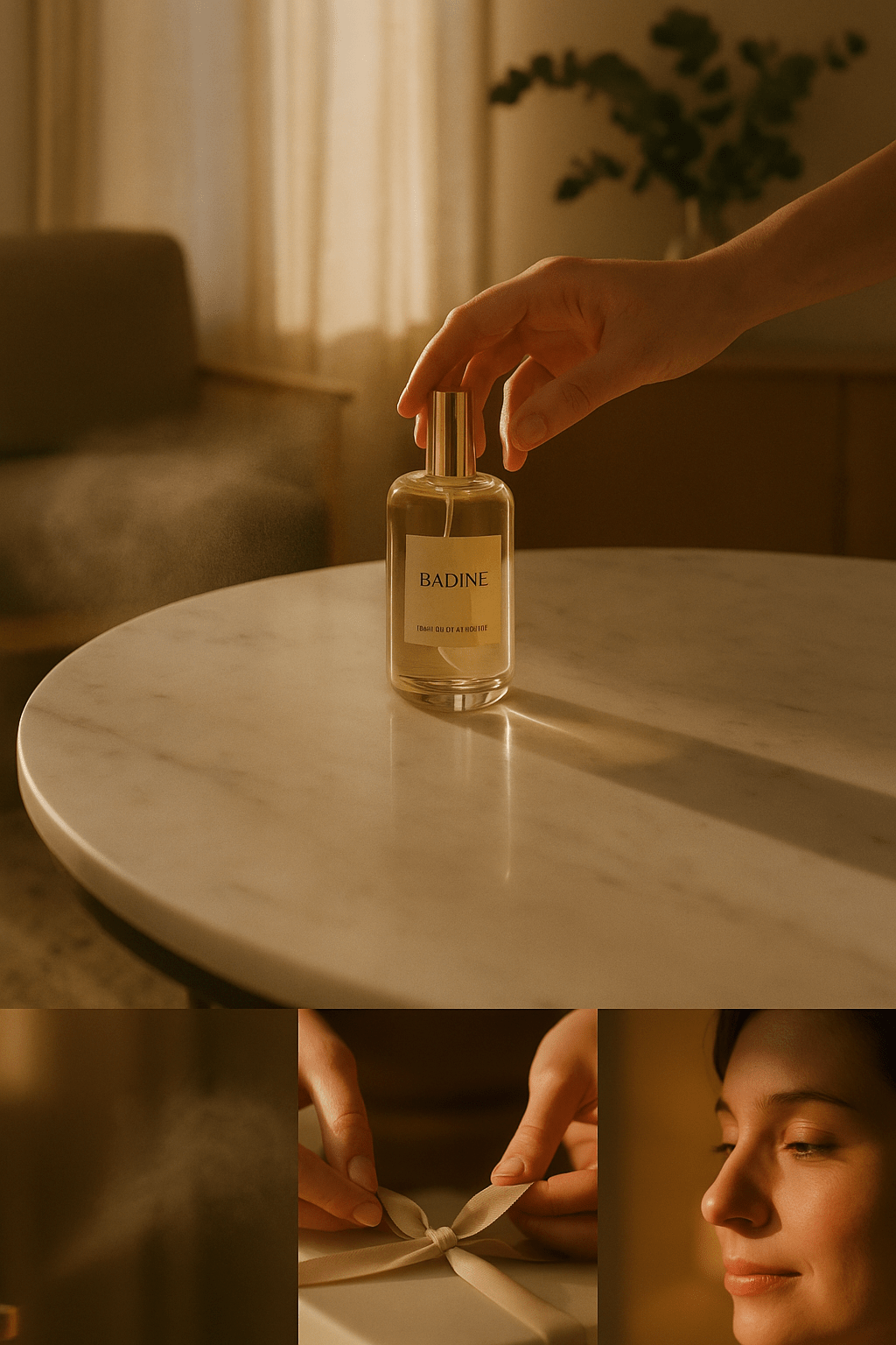 cadeau idéal pour Noel, spray ambre VANILLE spray badine parfum d'ambiance, pulvérisateur