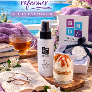 Pack lecture - fleur d'oranger L'air de Badine bougies parfumées acheter un parfum d'intérieur