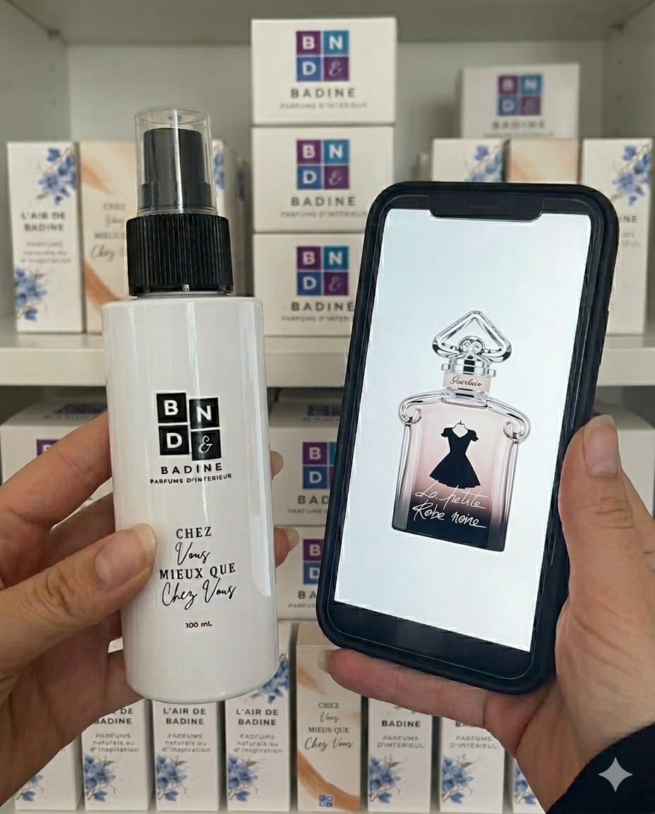 Spray parfumé Silhouette Noire – Cerise et vanille