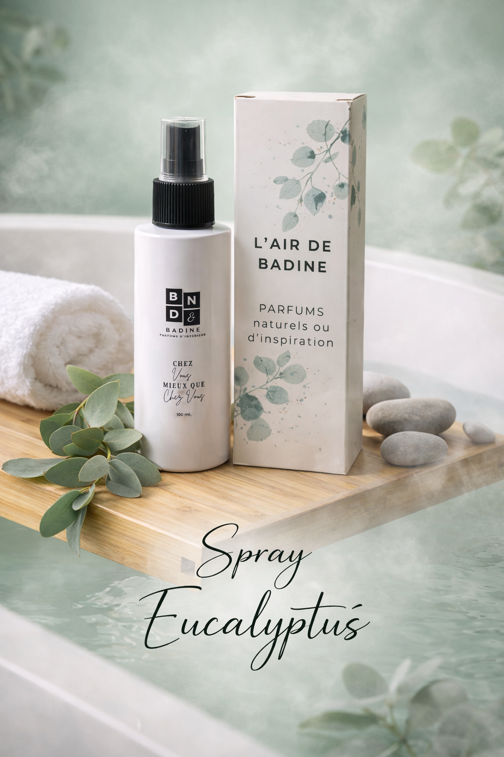 L'air de badine, parfums d'ambiance, parfums d'intérieur, spray parfumé pulvérisateur brume menthe